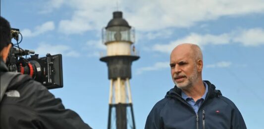 Horacio Rodríguez Larreta lanzó su candidatura a presidente con un vídeo grabado en Santa Cruz.