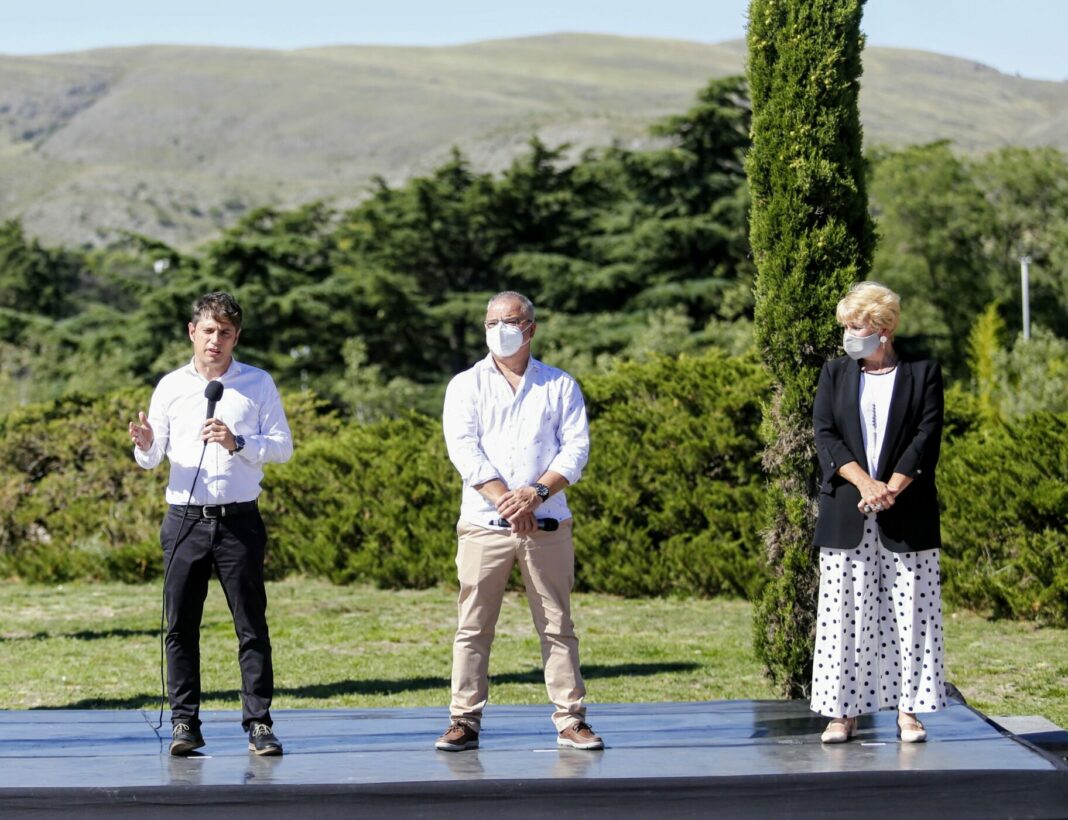 Kicillof mantendrá en Sierra de la Ventana un encuentro con el intendente local, Sergio Bordoni, y brindará una conferencia de prensa.