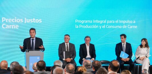 Massa anunció paquete de medidas para impulsar la producción y el consumo de carne, dentro del que se encuentra el programa Precios Justos Carne.