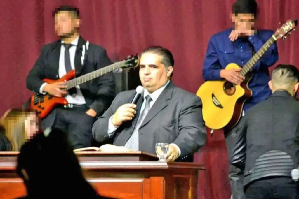 El pastor evangélico Roberto Tagliabué. 