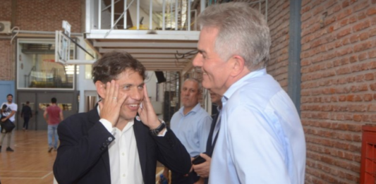Kicillof pasó este jueves por Bahía Blanca y en diálogo con el intendente manifestó que volverán a licitar las obras de la ruta 51.