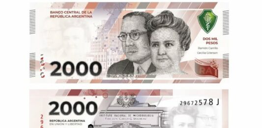 Si bien en un principio estaba en estudio la implementación de un billete de $ 5.000, finalmente la aprobación fue para el de $ 2.000