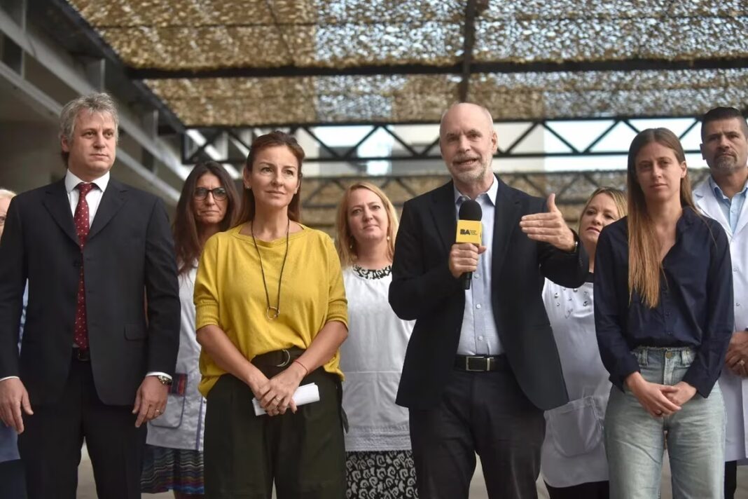 En una conferencia de prensa, Larreta confirmó que el PRO tendrá un solo candidato porteño.