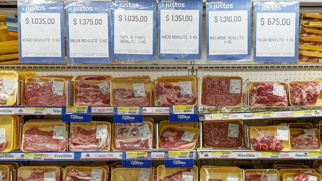 El programa Precios Justos Carne se renueva con un aumento del 3,2% en sus siete cortes de consumo masivo.