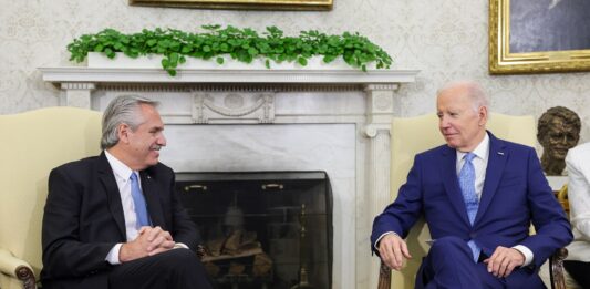 El presidente Alberto Fernández le pidió a Joe Biden que "nos sigan acompañando" en el marco del pedido de flexibilización en el acuerdo con el FMI.