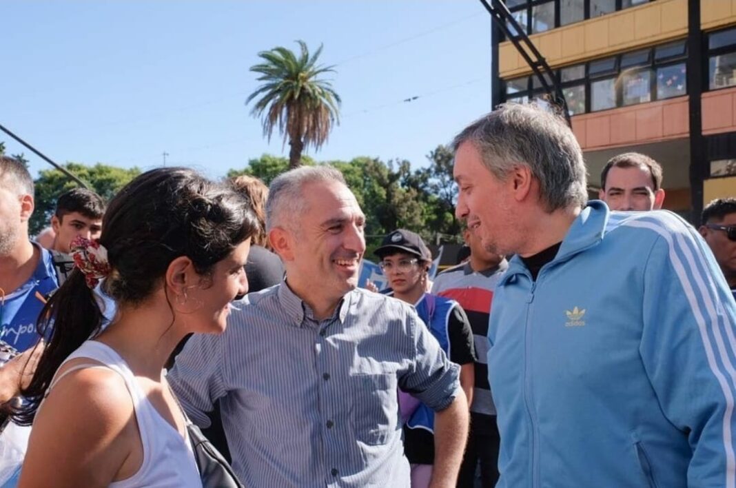 El Cuervo Larroque cruzó fuerte a Macri desde la marcha por el 24 de marzo a Plaza de Mayo.