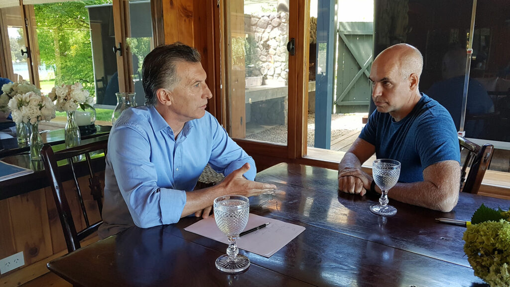 Macri y Larreta hablaron sobre la interna del Pro durante un desayuno llevado a cabo en el Tenis Club Argentino.