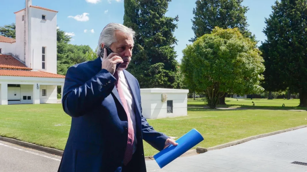 Después de su diagnóstico, Alberto Fernández continúa su agenda con funcionarios y empresarias desde la Quinta de Olivos.