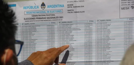 Cierra el padrón provisorio de las elecciones 2023. Revisá cómo subsanar errores y cambios de domicilio.