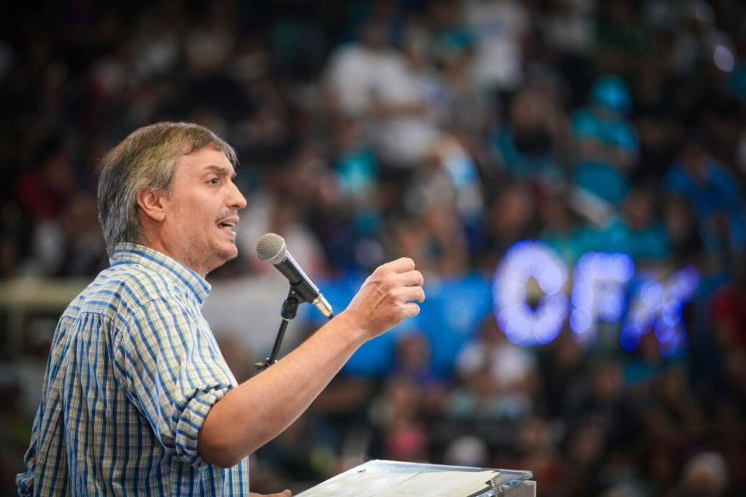El dirigente de La Cámpora cerró un plenario del PJ porteño, con un discurso en el que dejó definiciones. Los “acting”, la “lapicera”, y las referencias a Alberto Fernández, que viene de bajarse de la pelea por la reelección.