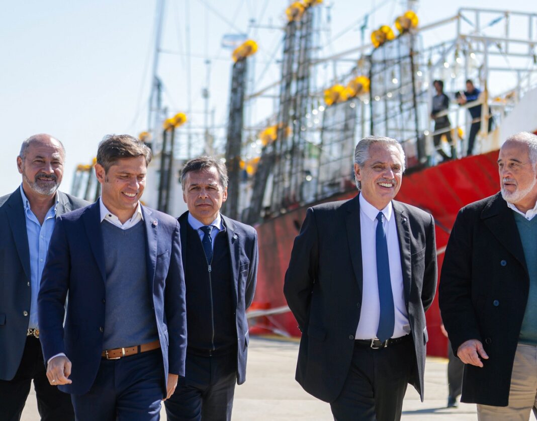 Kicillof fue uno de los oradores centrales en el anuncio del llamado a licitación del Canal de Magdalena. El Gobernador criticó fuerte a la oposición.