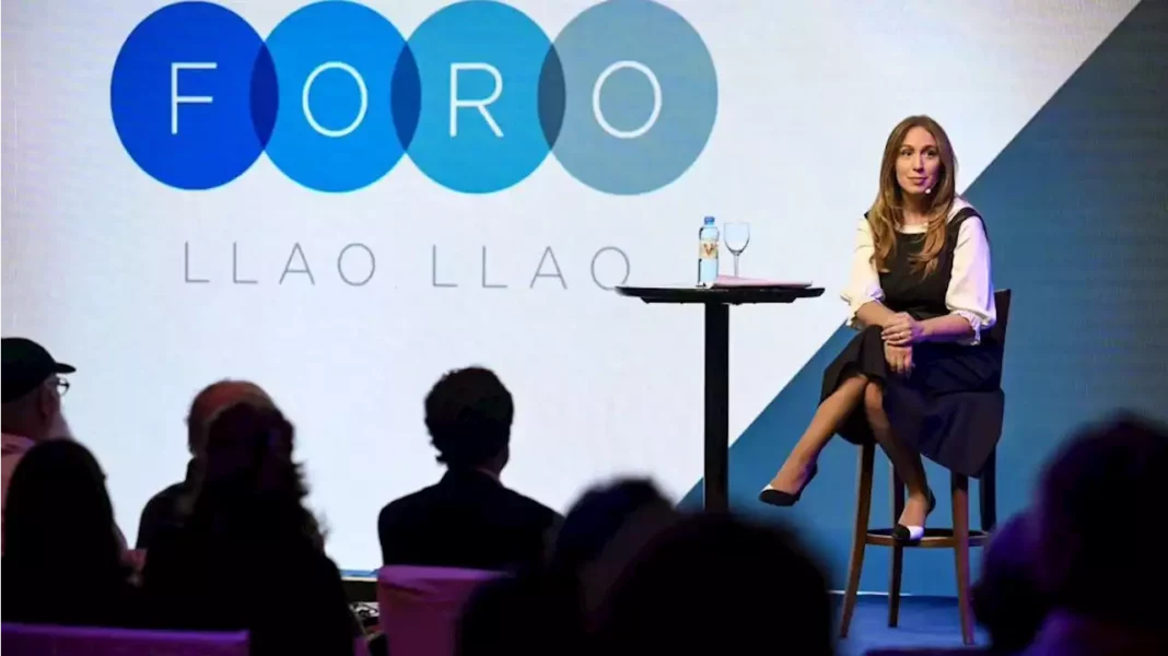 Este martes, Vidal, Larreta y Mieli expusieron sus planes frente al círculo rojo de empresarios, en el Foro Llao Llao en Bariloche.