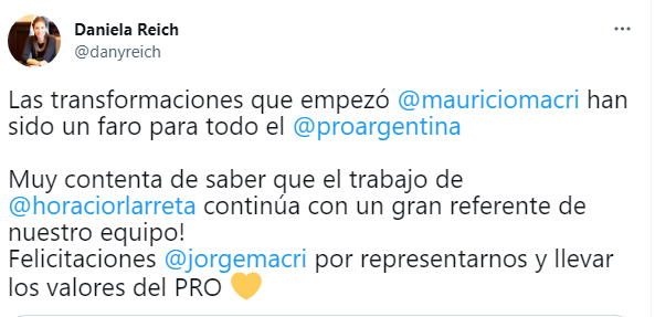 Legisladores bonaerenses del Pro celebraron la precandidatura de Jorge Macri como jefe de Gobierno de Caba.