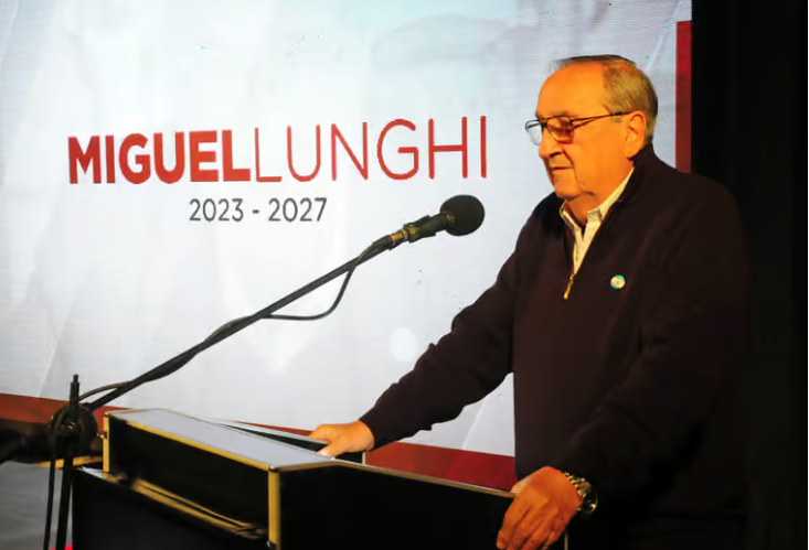 Lunghi confirmó recientemente que competirá por un sexto mandato como intendente de Tandil.