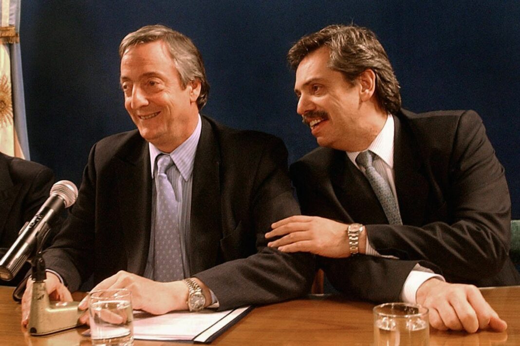 En la previa del acto en Plaza de Mayo, el Presidente Alberto Fernández homenajeó a Néstor Kirchner.