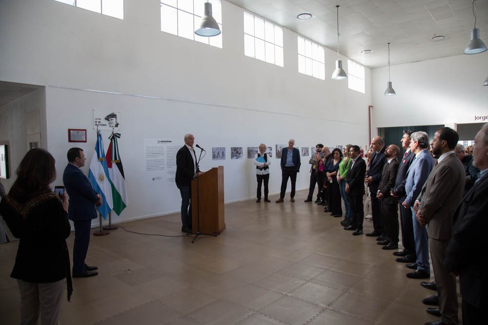 Pietragalla expresó que el éxodo palestino de 1948 significó un "proceso de colonización, ocupación y despalestinización".