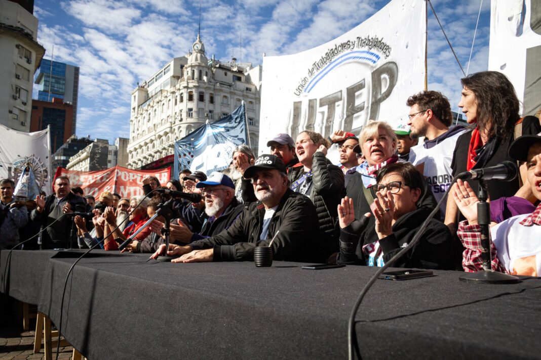 La marcha federal incluye actos y movilizaciones en 22 provincias para concluir en la concentración prevista en Plaza de Mayo.