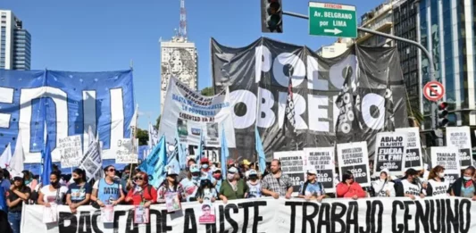 Los piqueteros oficialistas y opositores marcharán juntos el próximo jueves a la cartera que conduce Victoria Tolosa Paz.