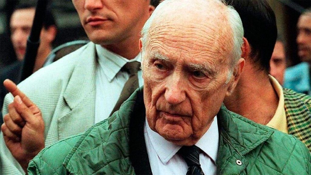 El genocida Maurice Papon al que Alberto Fernández le quitará una condecoración.