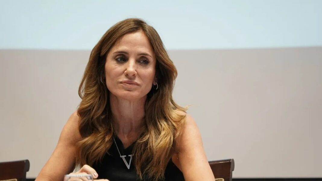 Victoria Tolosa Paz se mostró en total desacuerdo con los dichos de Cristina Kirchner en el acto en Aeroparque.