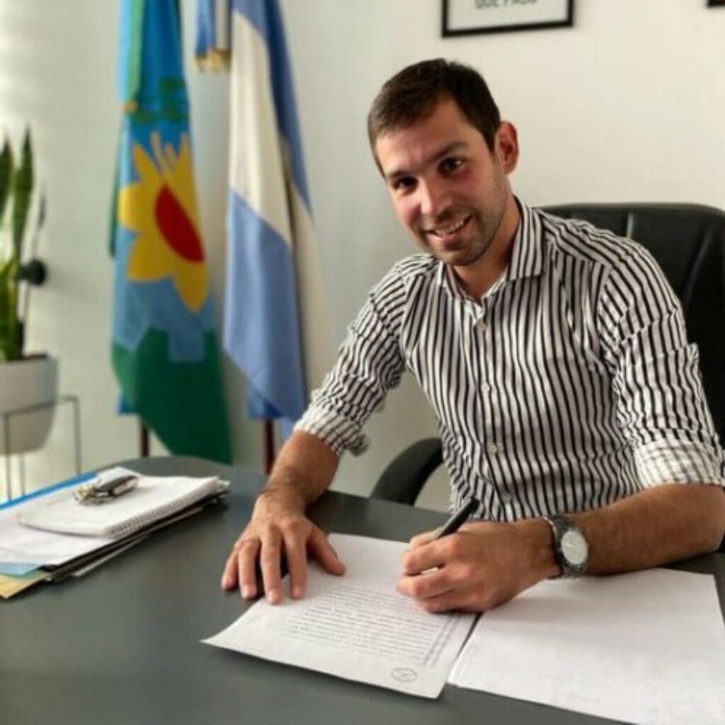 Valentín Miranda va al tope de la boleta de candidatos a diputados bonaerenses por la Cuarta sección electoral. 