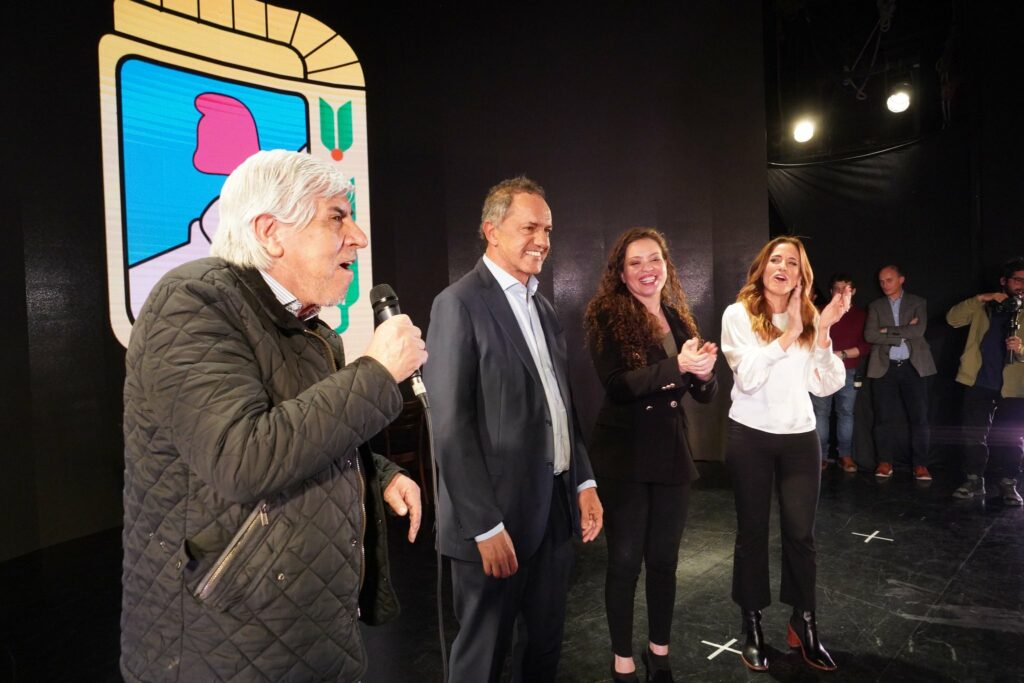 Hugo Moyano y Mayra Arena serán precandidatos a diputados nacional de Daniel Scioli.