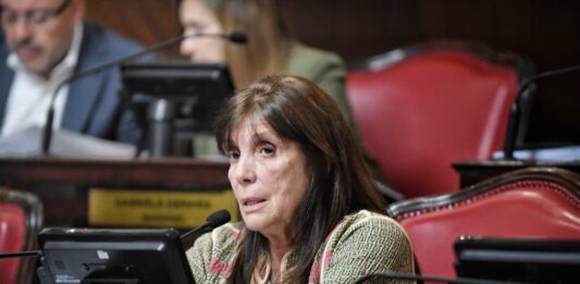 Teresa García salió a criticar el desplante de Juntos en el Senado bonaerense. “El recinto está pare discutir”, lanzó.