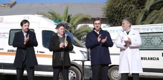 Kicillof visitó Luján y cargó contra Bullrich: “A la represión y a la muerte nunca más”