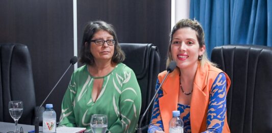 Funcionarias bonaerenses presentaron el proyecto de Ley de Abordaje Integral de las Violencias por Razones de Género que enviaron a Diputados.