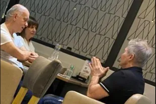 Fernando Burlando, junto a Patricia Bullrich y Néstor Grindetti