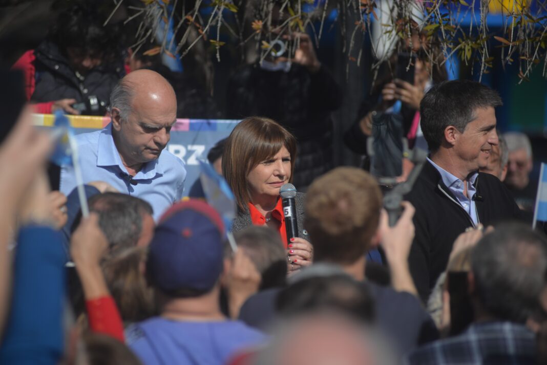 La precandidata presidencial de Juntos por el Cambio, Patricia Bullrich, afirmó que La Plata 