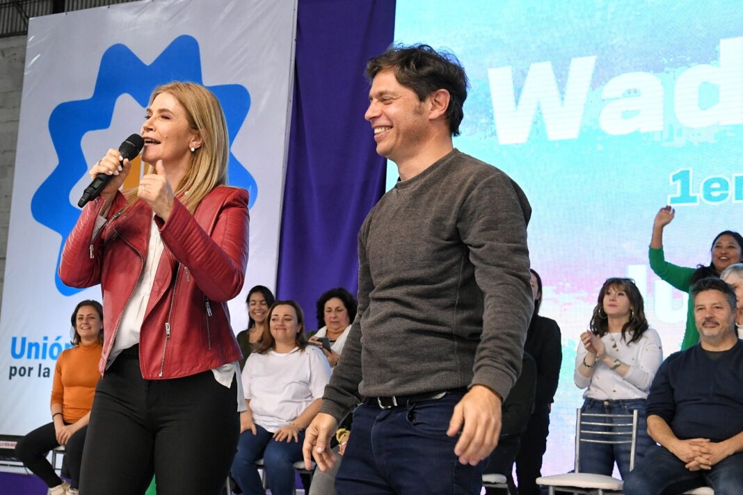 Un puñado de legisladoras bonaerenses del oficialismo celebró el encuentro de Mujeres en Merlo.