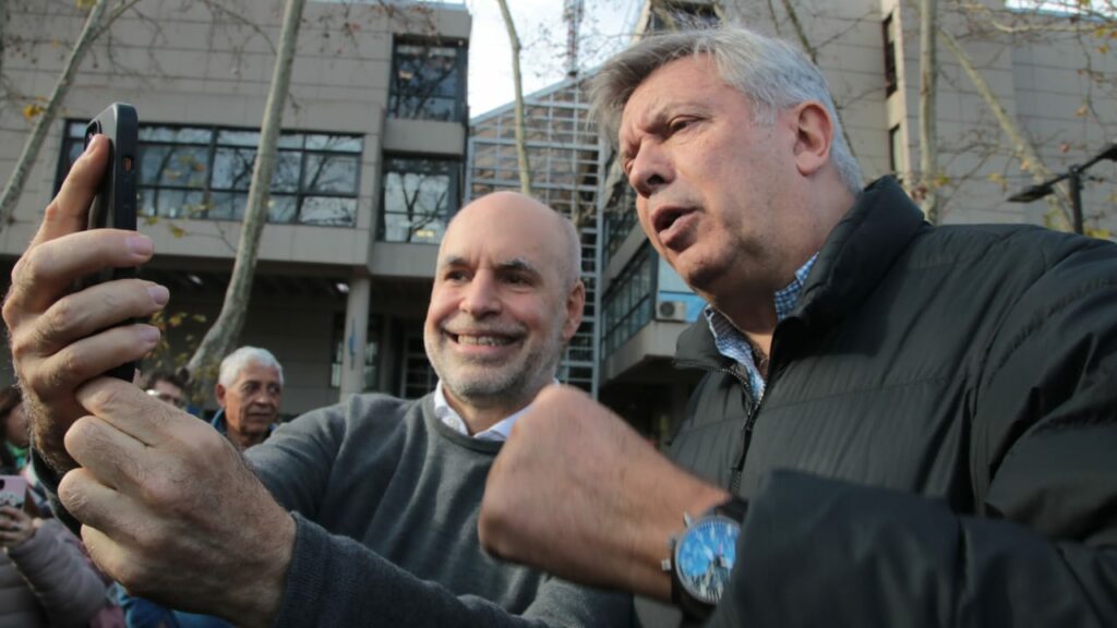 Larreta respaldó la precandidatura de Mauricio D'Alessandro en San Martín, junto a Posse y Carusso. 