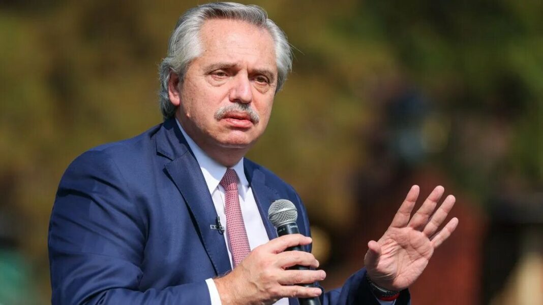 El presidente de la Nación, Alberto Fernández, habló este martes tras la reunión con su sucesor de La Libertad Avanza, Javier Milei.