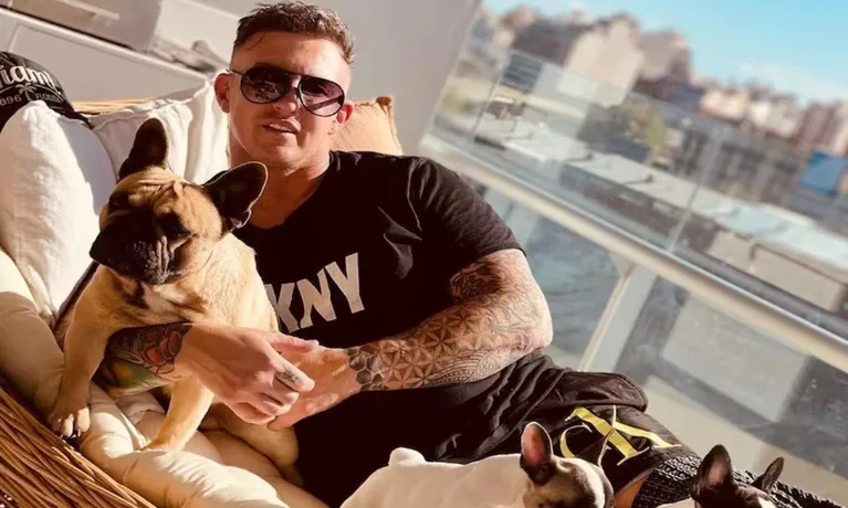 Cooper, el bulldog francés de Fernando Pérez Algaba, sigue desaparecido. 