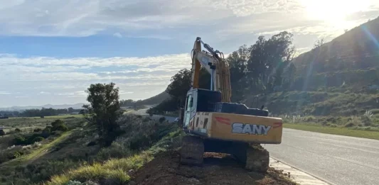 En Balcarce comenzó la primera de las tres etapas de remodelación y puesta en valor del autódromo Juan Manuel Fangio.