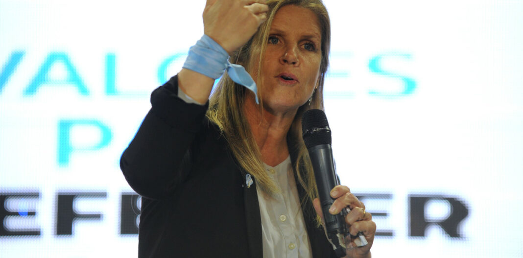 La precandidata del espacio de Horacio Rodríguez Larreta en Juntos, Cynthia Hotton, relató el episodio de inseguridad en un video.