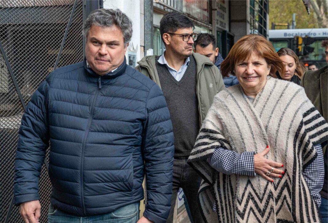 Luego de su gira por la Costa bonaerense, Patricia Bullrich encabezó este sábado un acto en el municipio de San Martín.