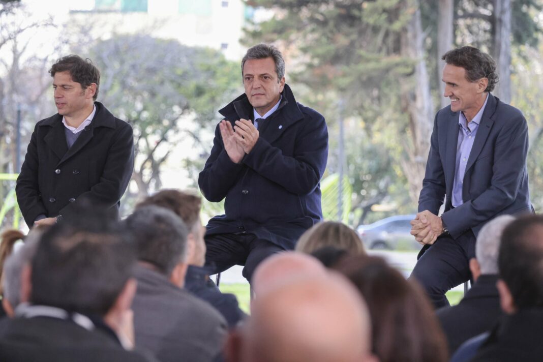 Al encabezar un acto de inauguración de obras junto con Kicillof, Massa cargó contra la oposición por intentar boicotear el acuerdo con el FMI.
