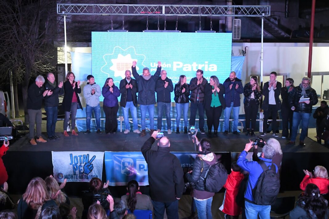 Dhiciara impulsó la presentación de Hernán Arranz como candidato a intendente de Monte Hermoso.