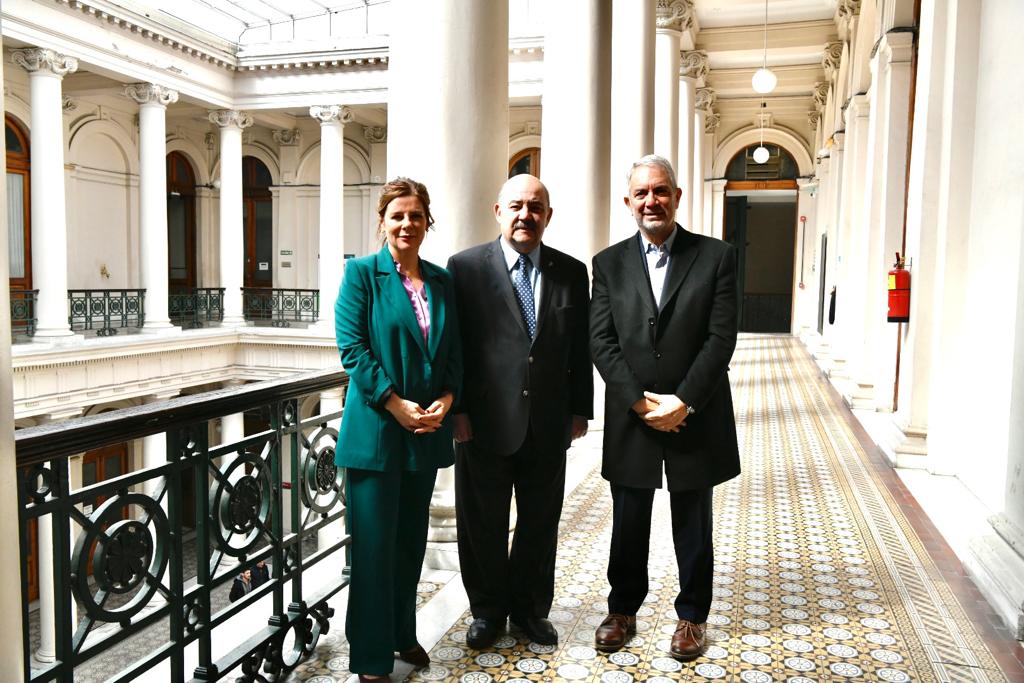 Saintout, Tauber y Alak refrendaron su compromiso con la educación pública. 