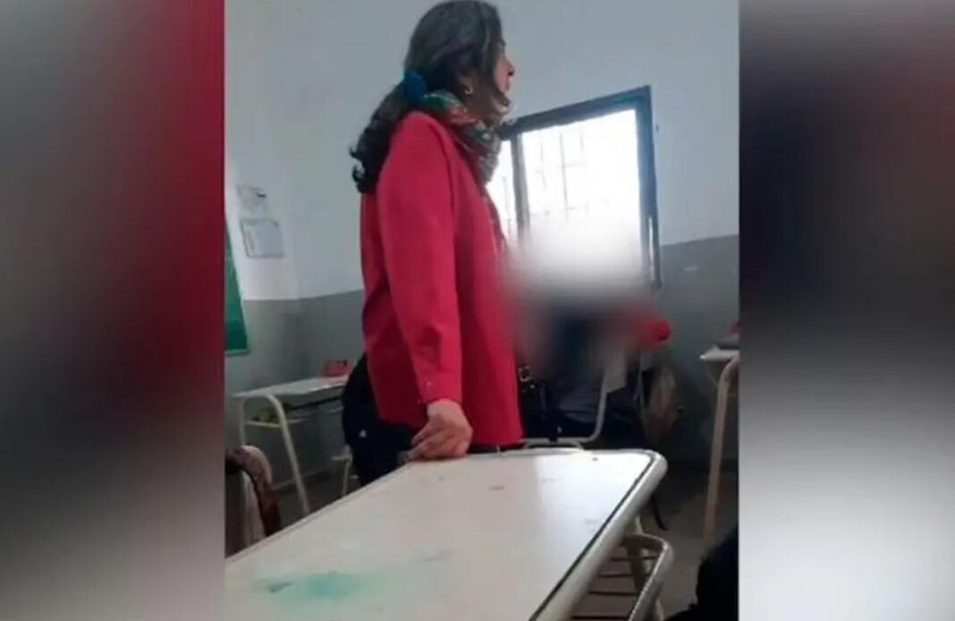 Adoctrinamiento escuela Milei