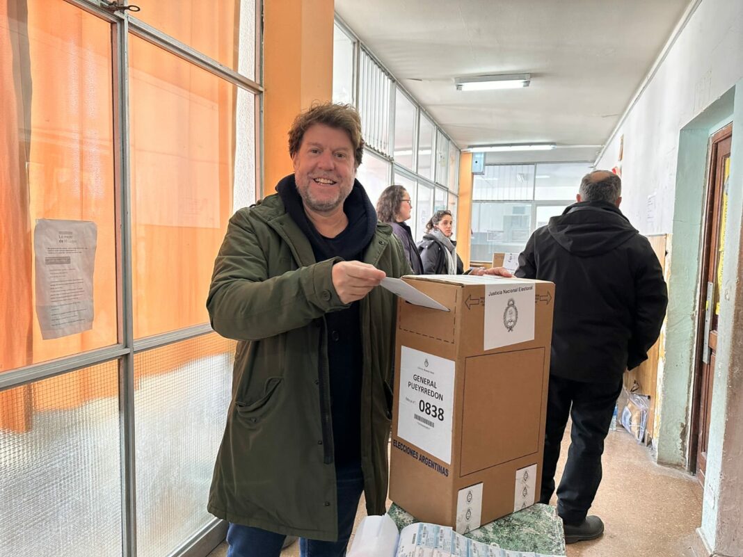 El precandidato a diputado bonaerense por el espacio de La Fuerza del Cambio de Juntos por el Cambio.