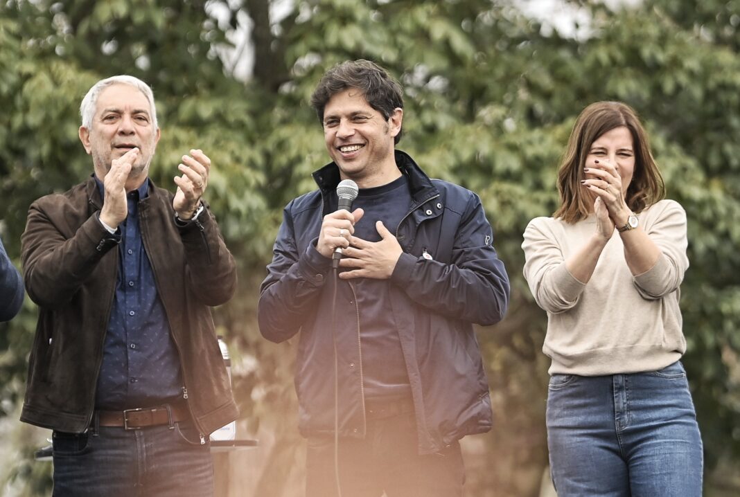 En el cierre de campaña de Alak en Plaza Malvinas, Kicillof contó a Diputados Bonaerenses por qué se inclinó por la lista del ministro de Justicia y de la titular del Instituto Cultural, Florencia Saintout.