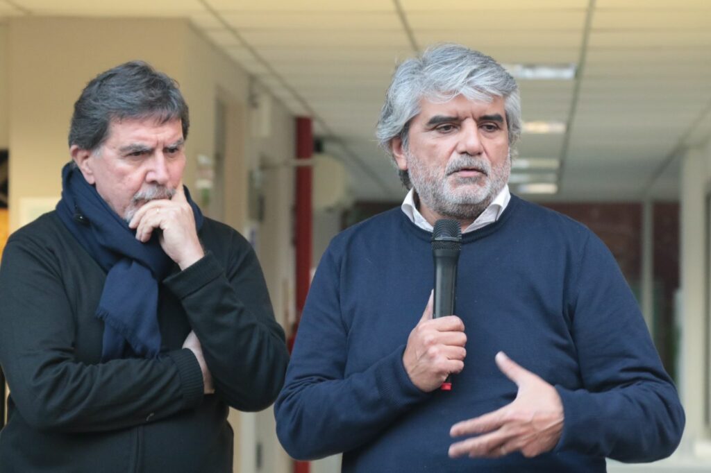 Correa criticó "la indiferencia y desprecio" a los docentes de la administración de María Eugenia Vidal. 