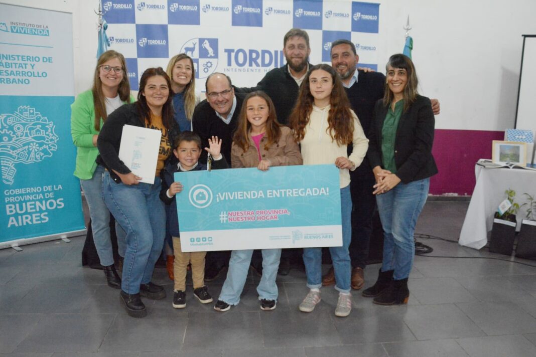 En el municipio bonaerense de Tordillo, 56 familias podrán tener casa propia gracias a la inversión del Ejecutivo local y provincial.