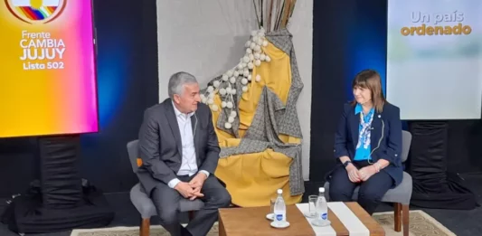 Tras la foto de Massa con los Gobernadores del Norte Grande, la candidata de Juntos por el Cambio, Patricia Bullrich se mostró con Gerardo Morales en Jujuy.