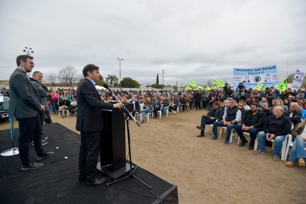 Kicillof aseguró que Milei les quiere 