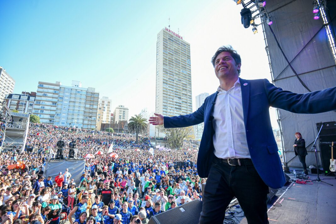 El gobernador bonaerense, Axel Kicillof, estará este viernes en la apertura de los Juegos Bonaerenses 2023, en Mar del Plata.