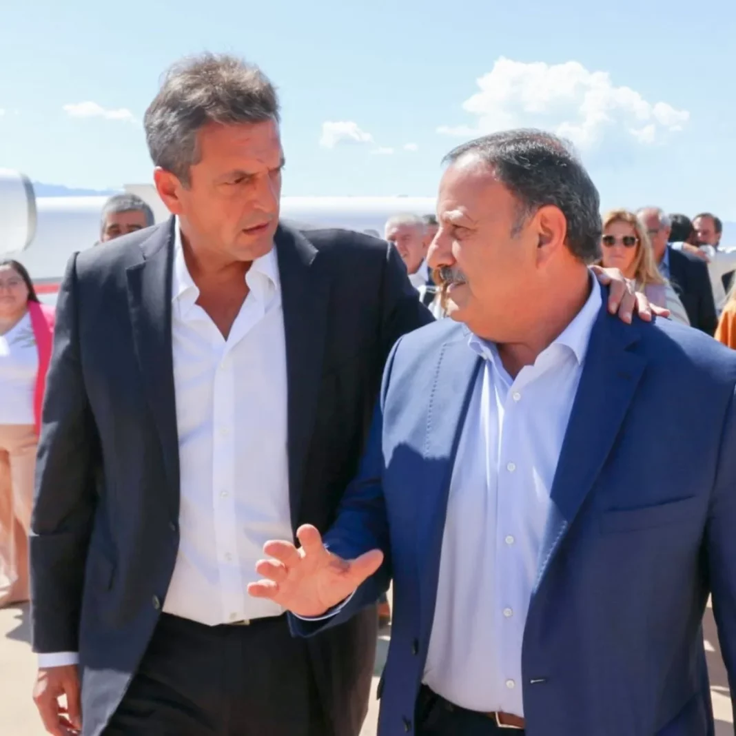 Massa sigue su recorrido por el interior en La Rioja con reuniones y presencia en actos en carácter de candidato.